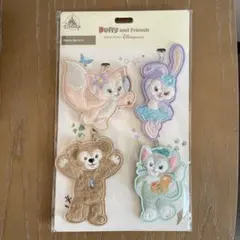 【香港ディズニー】ダッフィーフレンズ　パッチセット【新品未使用】