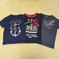 Polo by Ralph Lauren ネイビー Tシャツ 3枚セット