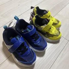 madfoot! スニーカー 15.5cm 青 黄　2足セット