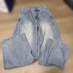ENVYM カーブラインクラッシュデニムパンツ Sのサムネイル