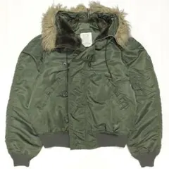USA製 アルファ N-2B フライトジャケット L ヴィンテージ ミリタリー