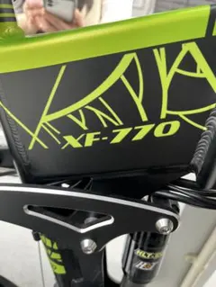 Cyrusher XF-770 折りたたみ自転車 グリーン/ブラック アクセル付 Cyrusher XF-770 折りたたみ自転車 グリーン/ブラック アクセル付