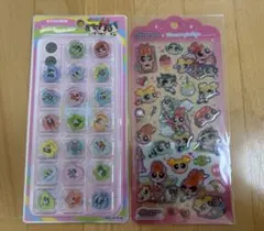 パワーパフガールズ ドロップジェリーシール おはじきシール パワパフ 正規品