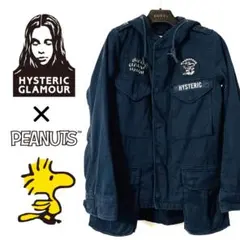 ꧁美 品꧂ ヒステリックグラマー ウッドストックコラボジャケット　M-65 黒