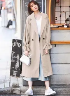 GRL キャンディスリーブトレンチコート[ydm104]