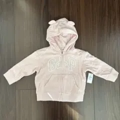 【新品】GAP クマ耳付きフード トレーナー 80cm