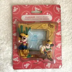 【新品】ディズニー カウボーイ 写真立て富士カラーフォトスタンド レトロ