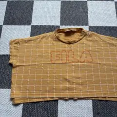 FILA キッズ Tシャツ 80cm チェック柄