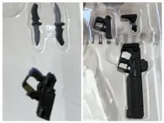 武器パーツのみ　figma エグゾアーム・ジョシコウセイ　武器　銃　ナイフ