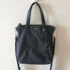 agnes b. アニエスベー IS11LZ－06 2way ショルダーバッグ