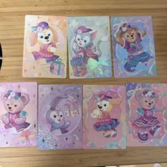 香港ディズニーランド限定 20周年特別衣装ダッフィーアンドフレンズカードセット