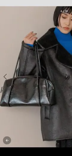 LOWRYS FARM　コードハンドルボストン　ブラック