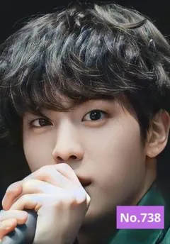 【ジン】No.738    写真　L版　ジン　JIN　ソクジン　BTS