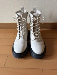 R&E 編み上げ ブーツ M