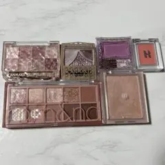 アイシャドウ チーク ハイライト 6点まとめ売り ロムアンド キャンメイク