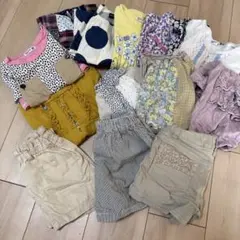 キッズ服13点セット 多彩な色合い