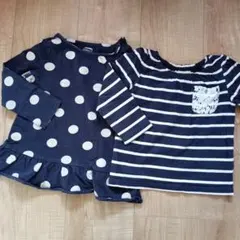 長袖シャツ　90サイズ　2枚セット