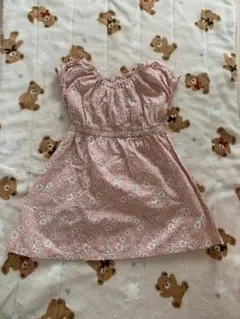 花柄 ワンピース 90サイズ ピンク