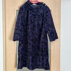 LAURA ASHLEY レオパード柄 ワンピース サイズ2