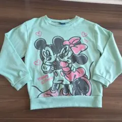 Disney ミッキー ミニー トレーナー 130cm