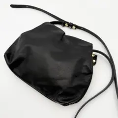 【極美品】russet gemeil レザーワンハンドルバッグ ショルダー 黒