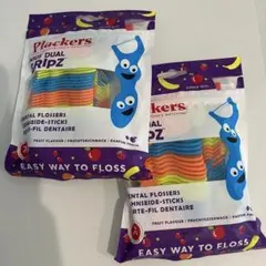 Plackers Kids' Dual Gripz 2パック 未開封