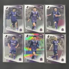 Topps Chrome J 리그 산프레체 히로시마 5장 세트