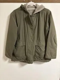 studioCLIP リバーシブルフード付きジャケット