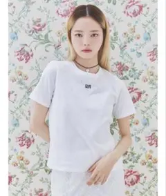 FURFUR ロゴ刺繍 Tシャツ ホワイトのサムネイル