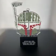 STARWARSボバ・フェット アクリルフラッシュキーホルダー