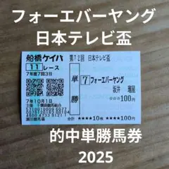 2026年最新】馬券 フォーエバーヤングの人気アイテム - メルカリ