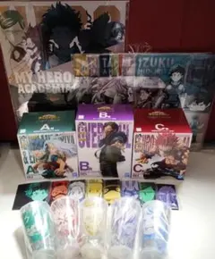 ヒロアカ　一番くじ　ＡＢＣ　出久＆壊理　オーバーホール　切島鋭児郎　セミコンプ