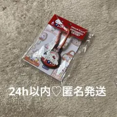 ハローキティラバーマスコットカラビナキーホルダー　昭和平成レトロ　がま口財布