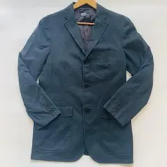 ポロ ラルフローレン LL テーラードジャケット 90'S ネイビー コットン