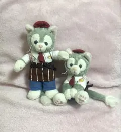 ジェラトーニ ぬいぐるみバッジ ぬいぐるみチャーム スウィートダッフィー