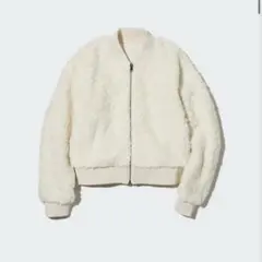 UNIQLO 防風アウターフリースリブブルゾン
