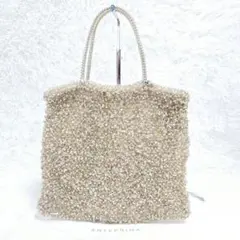 ゆっぴー様✨アンテプリマ 裏地付き スクエア グリッター ラージ