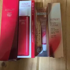 アスタリフト　化粧水　モイストローション、D-UVクリアアクアディセラムのサムネイル