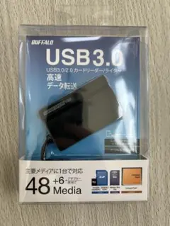 BUFFALO USB3.0 カードリーダー BSCR108U3