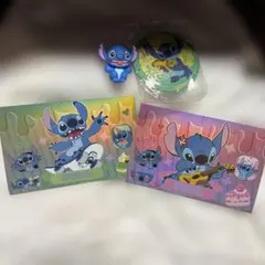 スティッチ ポストカードセット 消しゴム付き