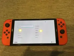 【美品】Nintendo Switch 本体 有機モデル マリオレッド オマケ付