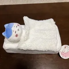 【新品】ちいかわ おふとんぬいぐるみティッシュケース ハチワレ
