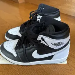 Nike Air Jordan 1 ブラック/ホワイト ハイカット