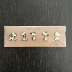 (新品未開封)スヌーピー ピンバッジセット 5個