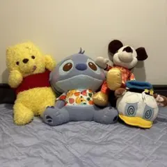 ディズニー　ぬいぐるみ　まとめ売り　スティッチ　プーさん　ドナルド　ミッキー
