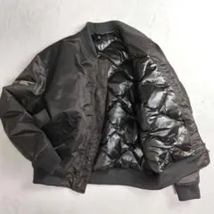 UNIQLO✨＋J ハイブリッドダウンオーバーサイズMA-1ブルゾン カーキXL