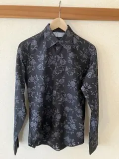 花柄長袖シャツ 2-62