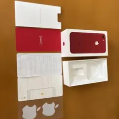 iPhone 7 PRODUCT RED 128GB 箱付 初期化済 動作確認済