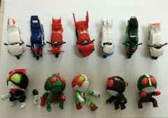 カッとびライダー　バイク 付きミニフィギュア　 7体セット プラスおまけ1体 2025年最新】カッとびライダーの人気アイテム - メルカリ