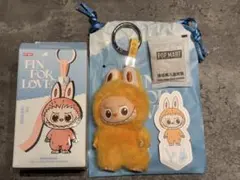 LABUBU PIN FOR LOVE イニシャルラブブ Y